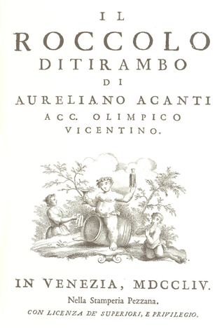 Il Roccolo Ditirambo wine history